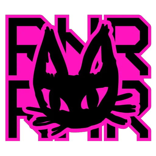 Pink Graffiti Bingus Sticker